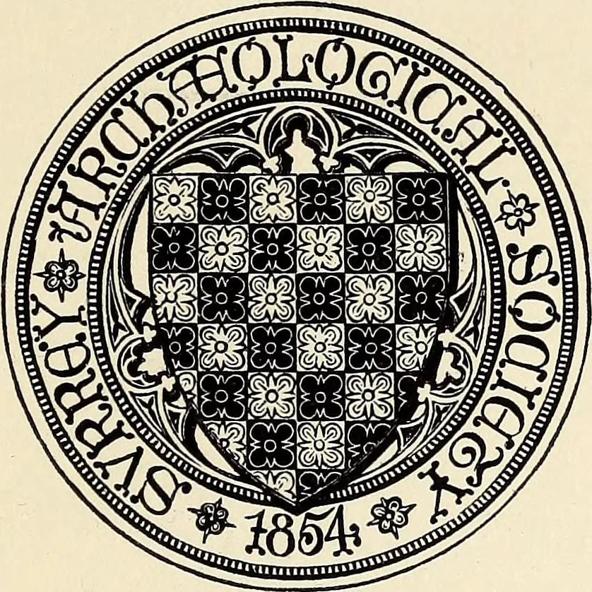 An illustration from Surrey archaeological collections, relating to the history and antiquities of the county, 1915, leaf 22