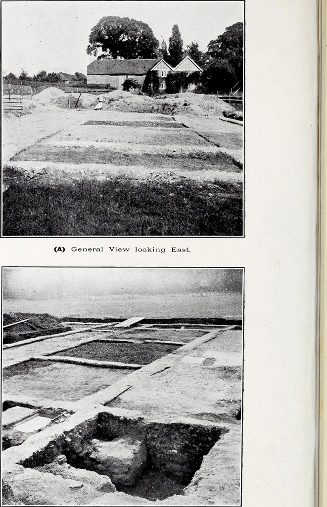 An illustration from Surrey archaeological collections, relating to the history and antiquities of the county, 1915, leaf 85