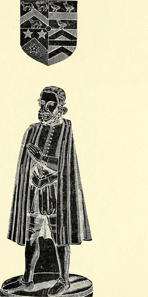 An illustration from Surrey archaeological collections, relating to the history and antiquities of the county, 1916, leaf 140