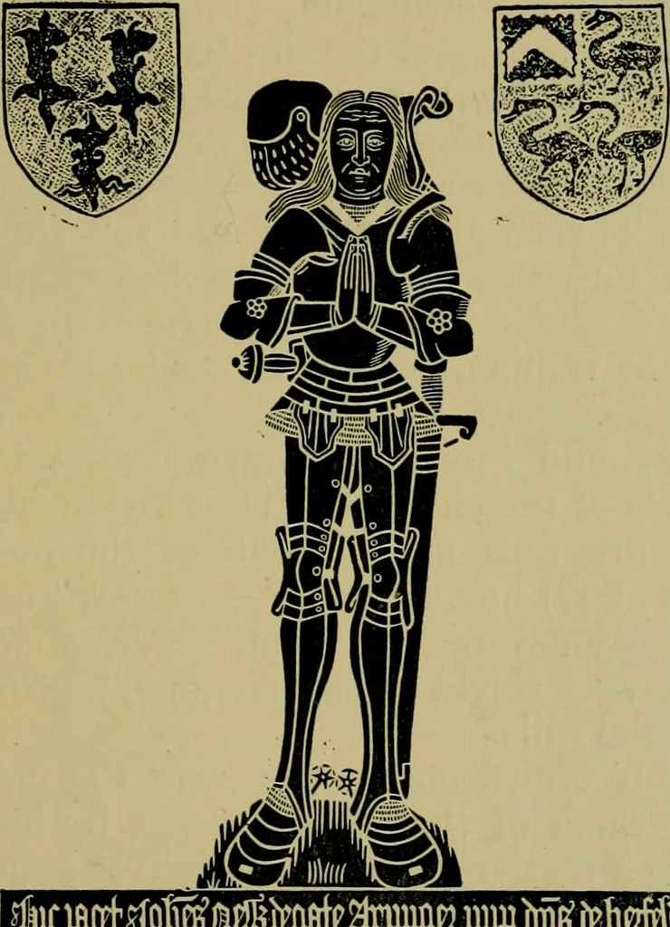 An illustration from Surrey archaeological collections, relating to the history and antiquities of the county, 1854, leaf 126