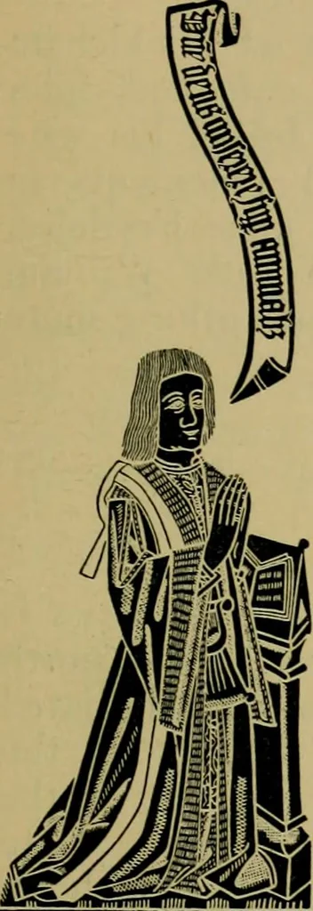 An illustration from Surrey archaeological collections, relating to the history and antiquities of the county, 1854, leaf 134