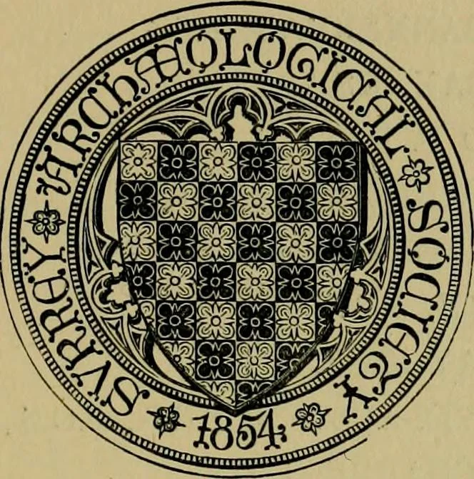 An illustration from Surrey archaeological collections, relating to the history and antiquities of the county, 1854, leaf 22