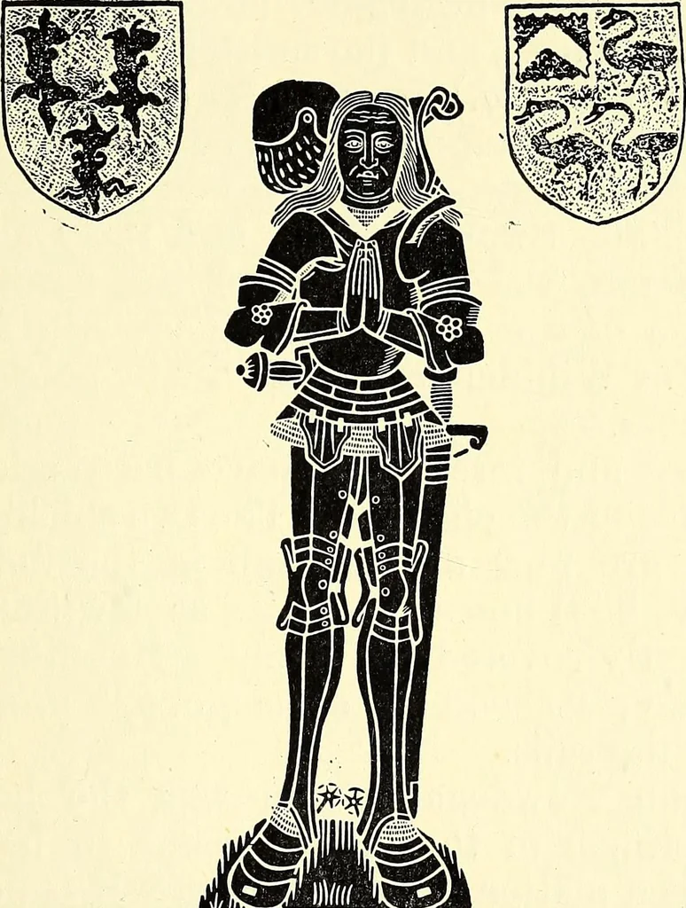 An illustration from Surrey archaeological collections, relating to the history and antiquities of the county, 1917, leaf 128