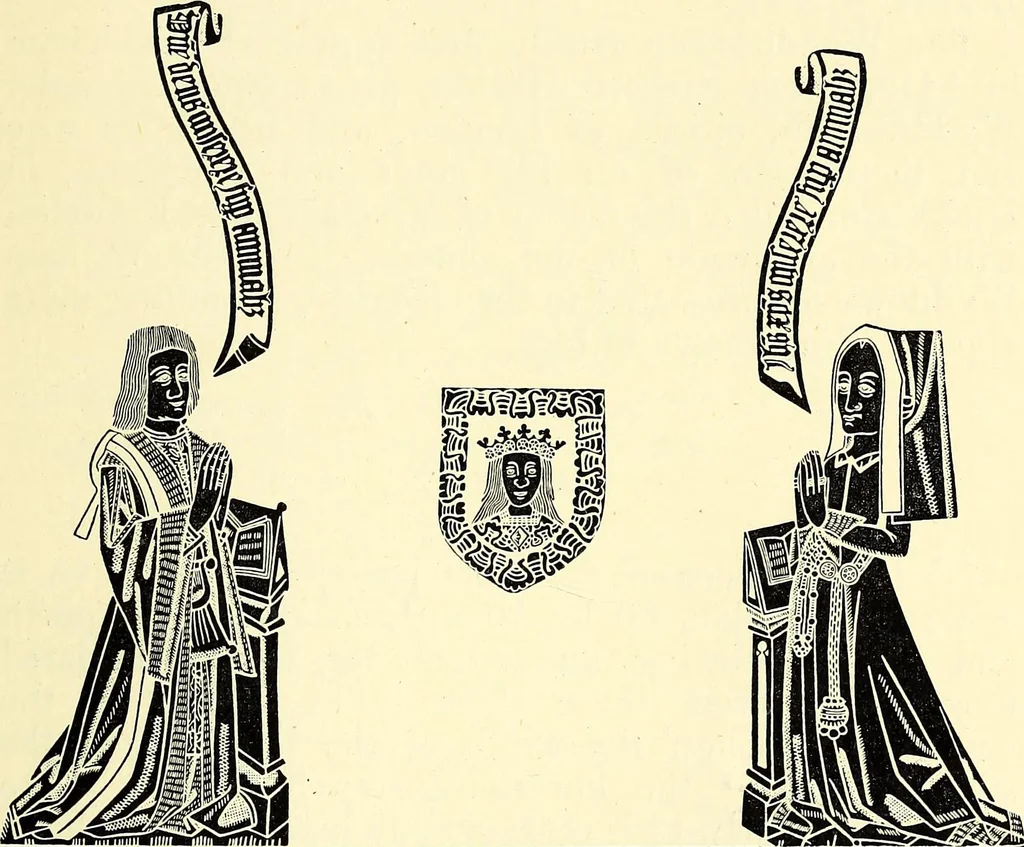 An illustration from Surrey archaeological collections, relating to the history and antiquities of the county, 1917, leaf 136