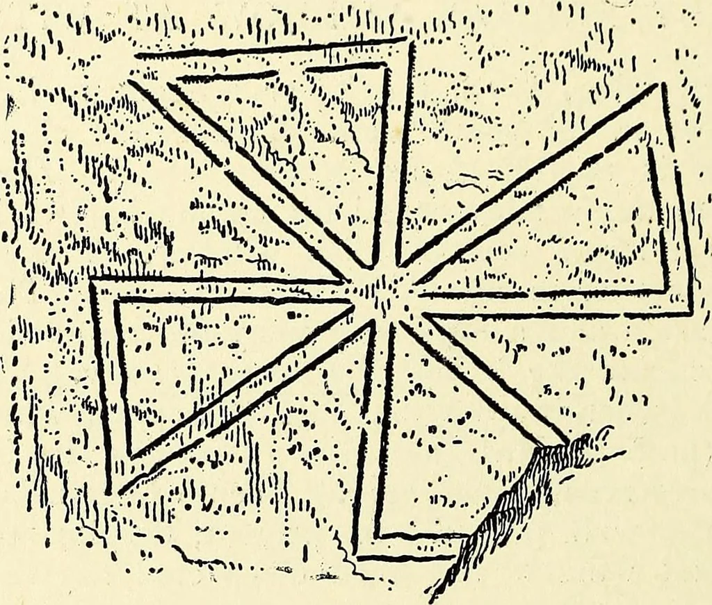 An illustration from Surrey archaeological collections, relating to the history and antiquities of the county, 1917, leaf 155