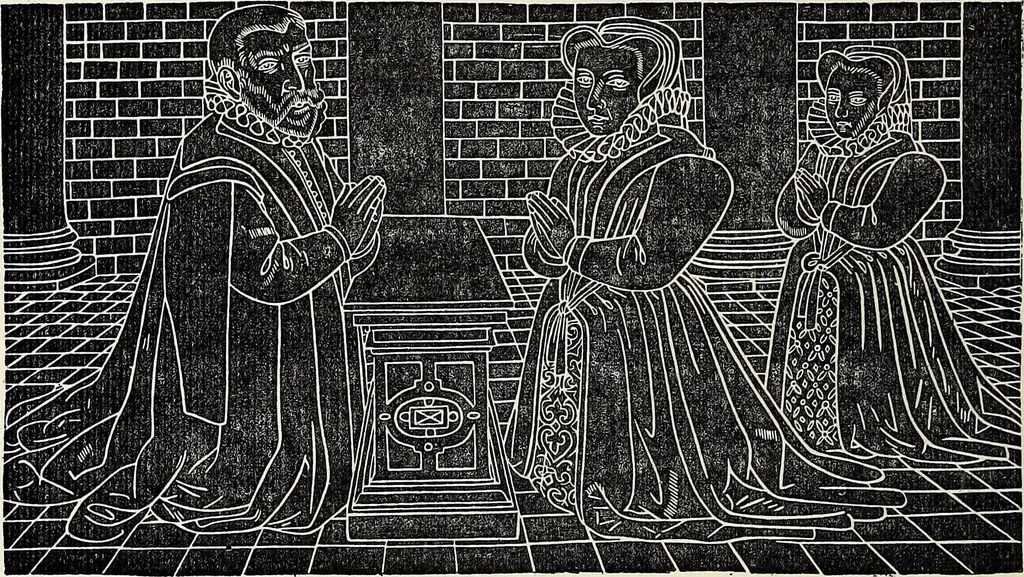 An illustration from Surrey archaeological collections, relating to the history and antiquities of the county, 1919, leaf 163