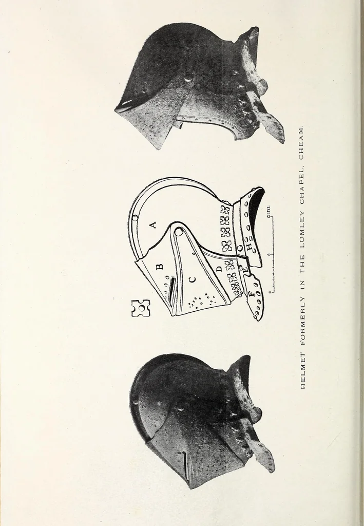 An illustration from Surrey archaeological collections, relating to the history and antiquities of the county, 1919, leaf 201