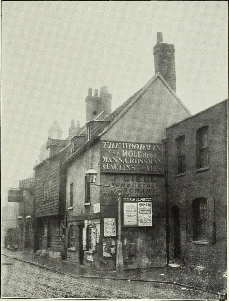An illustration from The Survey of London : being the first volume of the register of the Committee for the survey of the memorials of greater London, containing the Parish of Bromley-by-Bow, 1900, leaf 124