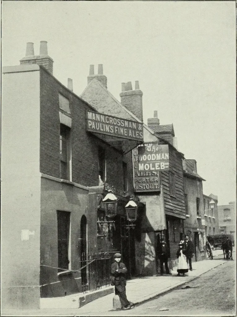 An illustration from The Survey of London : being the first volume of the register of the Committee for the survey of the memorials of greater London, containing the Parish of Bromley-by-Bow, 1900, leaf 126
