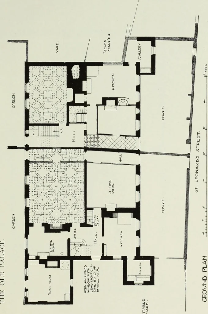 An illustration from The Survey of London : being the first volume of the register of the Committee for the survey of the memorials of greater London, containing the Parish of Bromley-by-Bow, 1900, leaf 134