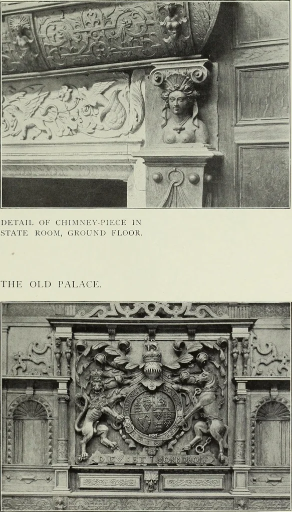 An illustration from The Survey of London : being the first volume of the register of the Committee for the survey of the memorials of greater London, containing the Parish of Bromley-by-Bow, 1900, leaf 142