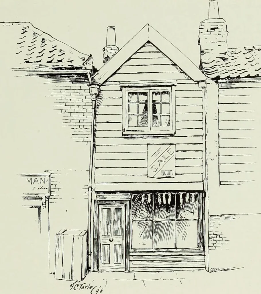 An illustration from The Survey of London : being the first volume of the register of the Committee for the survey of the memorials of greater London, containing the Parish of Bromley-by-Bow, 1900, leaf 158