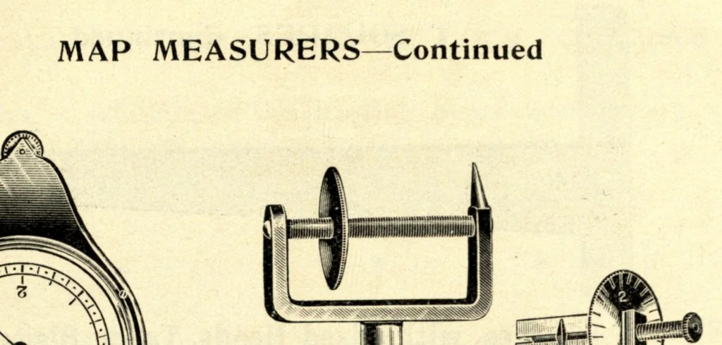 An illustration from Surveying and Drawing Instruments, 1911, leaf 113