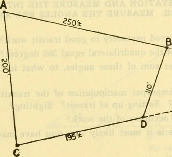 An illustration from Surveying, with sections on map reading. military sketching and topographic drawing, 1919, leaf 118
