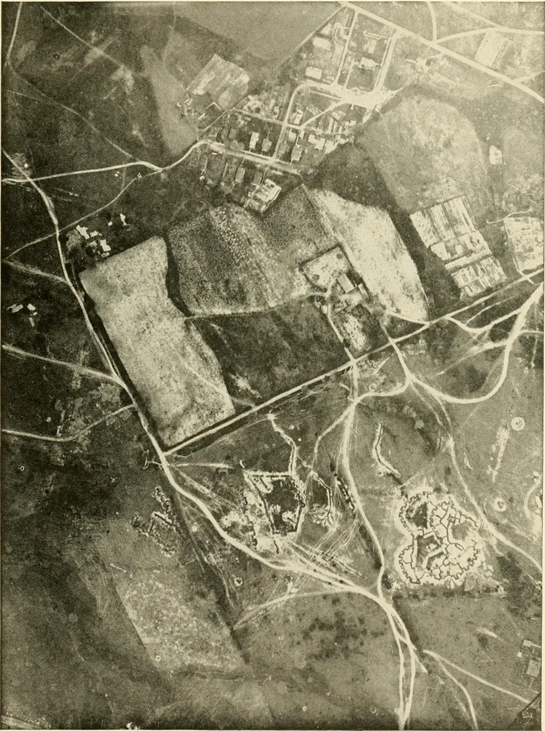 An illustration from Surveying, with sections on map reading. military sketching and topographic drawing, 1919, leaf 256