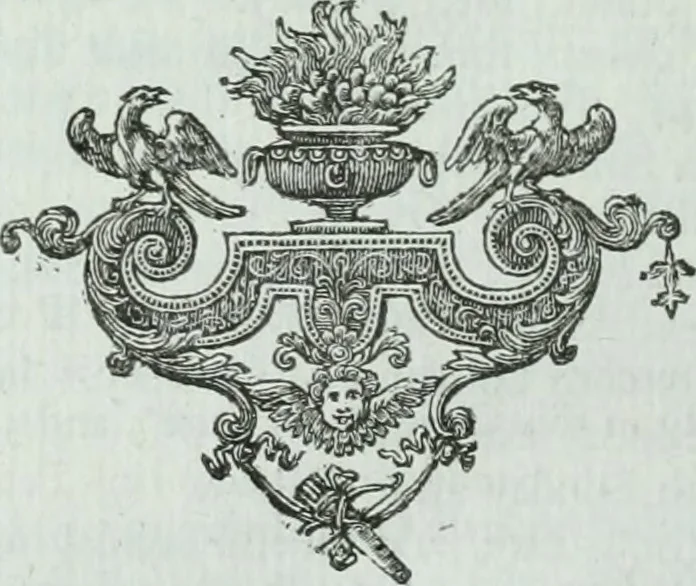 An illustration from A survey of the cathedrals of York, Durham, Carlisle, Chester, Man, Litchfield, Hereford, Worcester, Gloucester, Bristol, Lincoln, Ely, Oxford, Peterborough, Canterbury, Rochester, London, Winchester, Chichester, Norwich, Salisbury, Wells, Exeter, St. Davids, Landaff, Bangor, and St. Asaph : containing an history of their foundations, builders, antient monuments, and inscriptions, endowments, alienations, sales of lands, patronages ... : with an exact account of all the churches and chapels in each diocese, distinguished under their proper archdeaconries and deanries, to what saints dedicated, who patrons of them, and to what religious houses appropriated : the whole extracted from numerous collections out of the registers of every particular see ... : and illustrated with thirty-two curious draughts ... : in three volumes, 1742, leaf 569