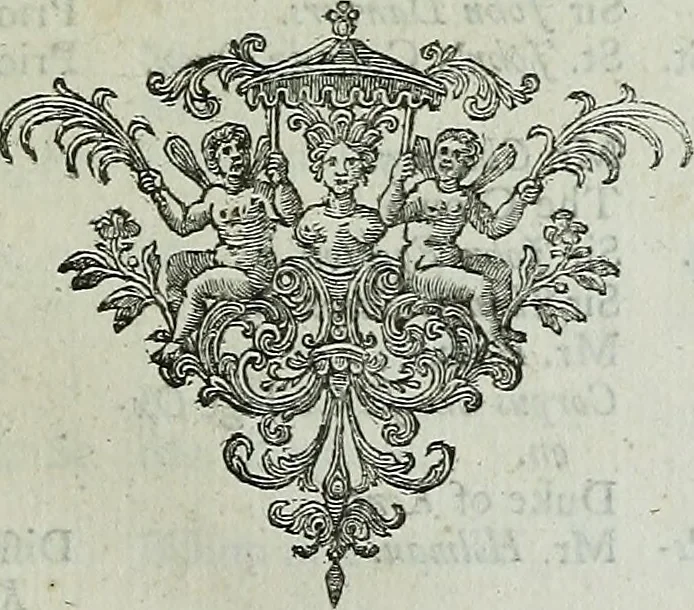 An illustration from A survey of the cathedrals of York, Durham, Carlisle, Chester, Man, Litchfield, Hereford, Worcester, Gloucester, Bristol, Lincoln, Ely, Oxford, Peterborough, Canterbury, Rochester, London, Winchester, Chichester, Norwich, Salisbury, Wells, Exeter, St. Davids, Landaff, Bangor, and St. Asaph : containing an history of their foundations, builders, antient monuments, and inscriptions, endowments, alienations, sales of lands, patronages ... : with an exact account of all the churches and chapels in each diocese, distinguished under their proper archdeaconries and deanries, to what saints dedicated, who patrons of them, and to what religious houses appropriated : the whole extracted from numerous collections out of the registers of every particular see ... : and illustrated with thirty-two curious draughts ... : in three volumes, 1742, leaf 218