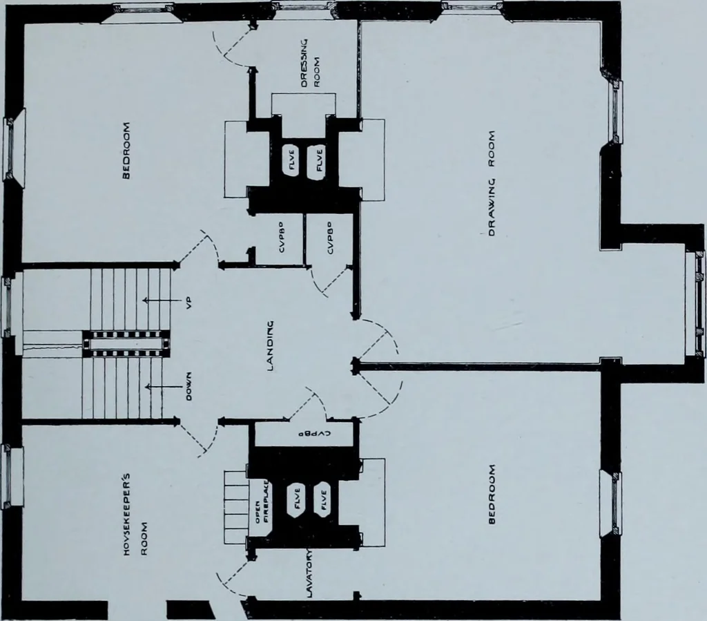 An illustration from Survey of London, 1900, leaf 104
