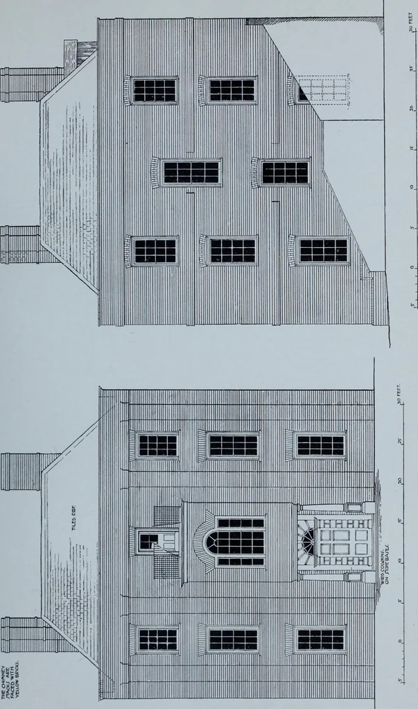 An illustration from Survey of London, 1900, leaf 106