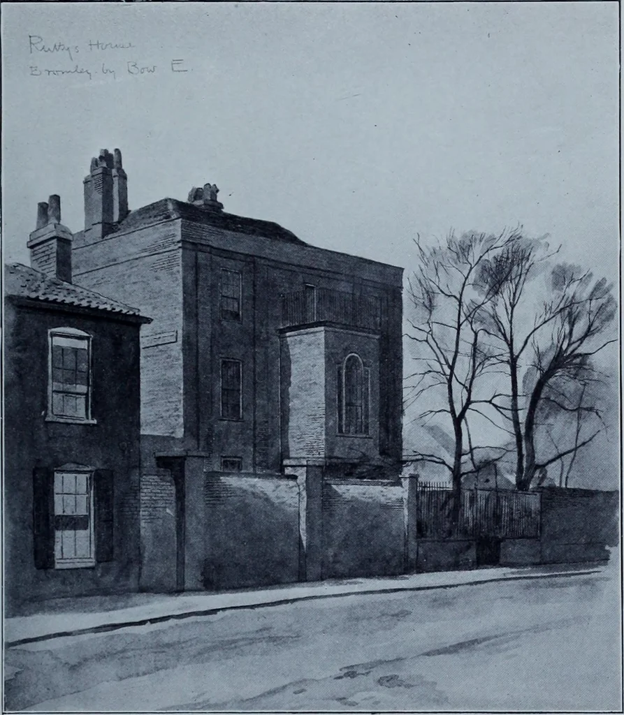 An illustration from Survey of London, 1900, leaf 110