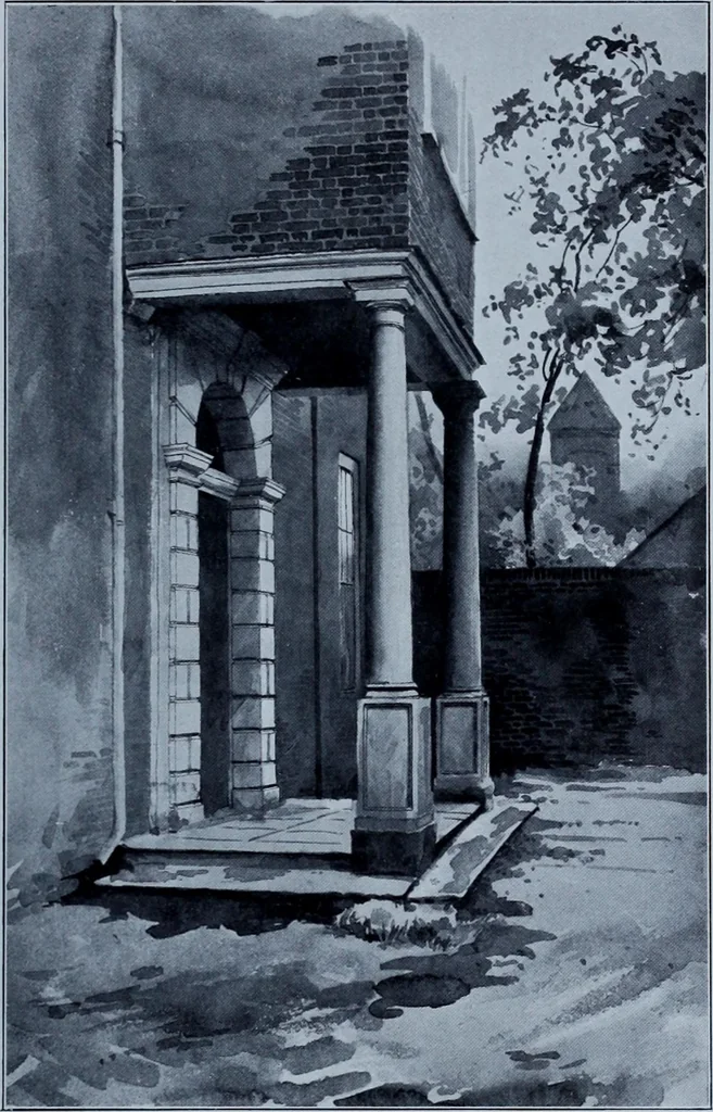 An illustration from Survey of London, 1900, leaf 114