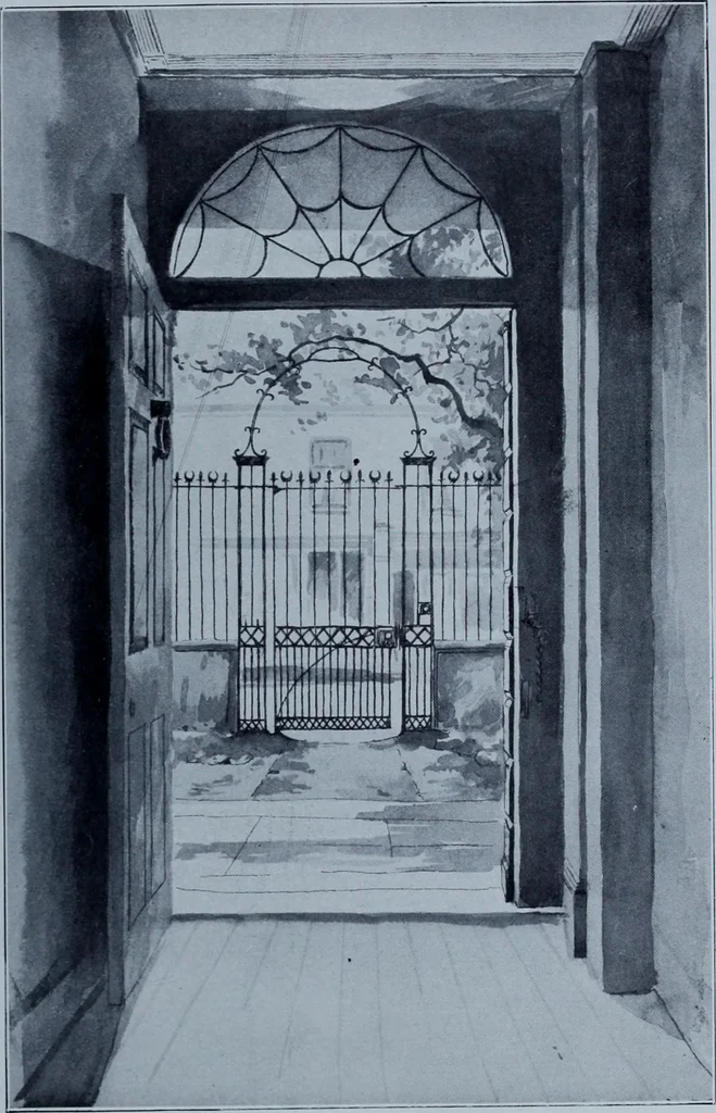 An illustration from Survey of London, 1900, leaf 116