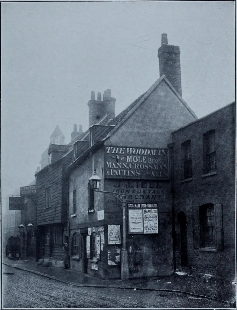 An illustration from Survey of London, 1900, leaf 126