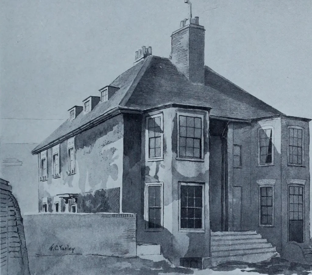 An illustration from Survey of London, 1900, leaf 134
