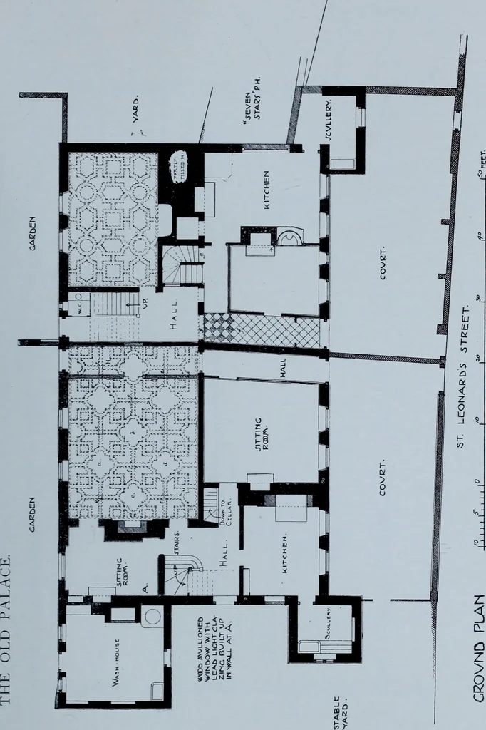 An illustration from Survey of London, 1900, leaf 136