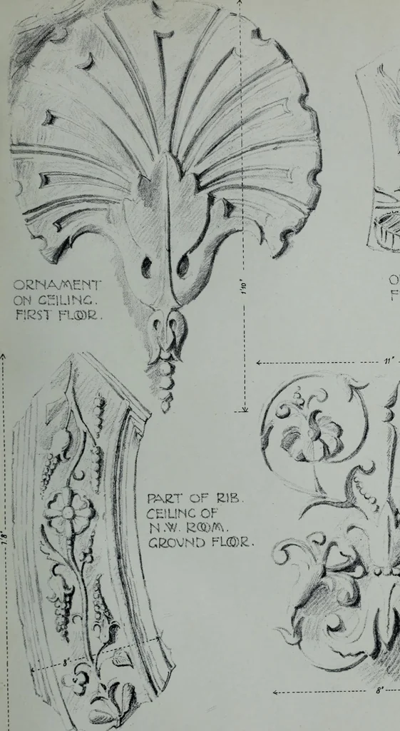 An illustration from Survey of London, 1900, leaf 148