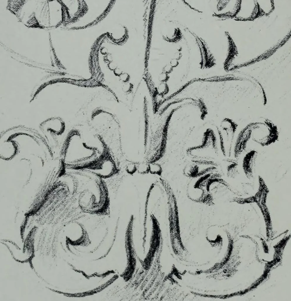 An illustration from Survey of London, 1900, leaf 148