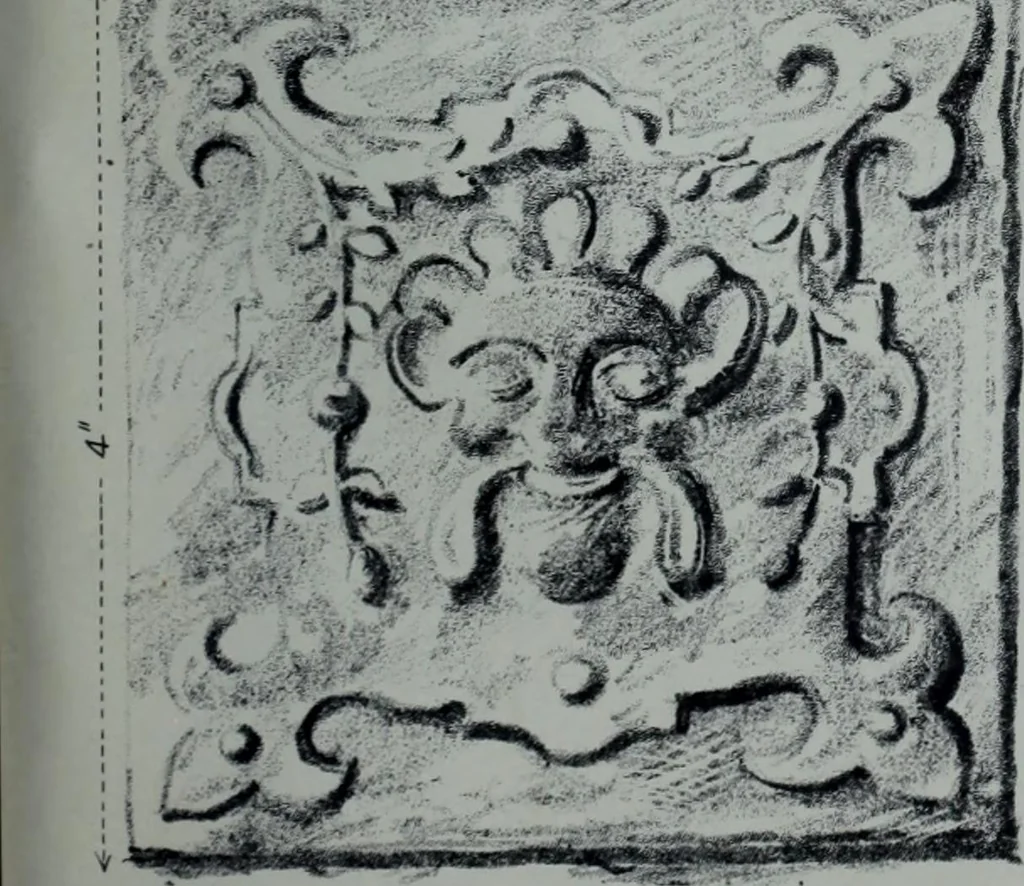 An illustration from Survey of London, 1900, leaf 150