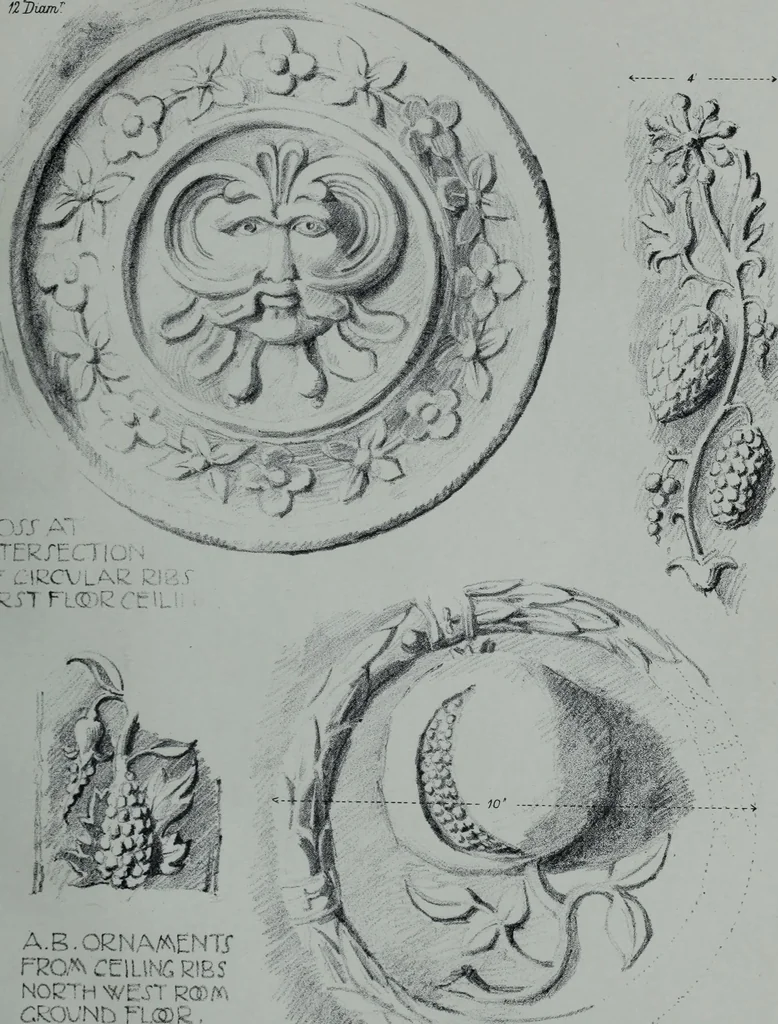 An illustration from Survey of London, 1900, leaf 152