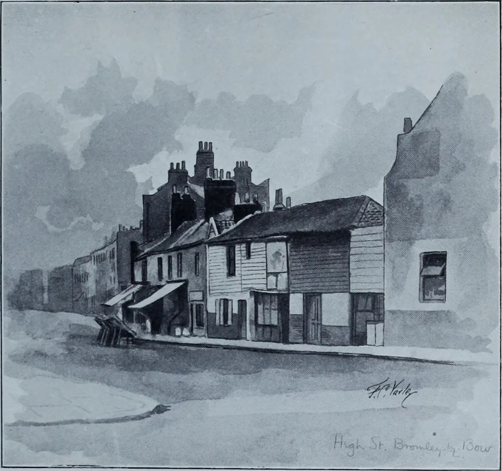 An illustration from Survey of London, 1900, leaf 158