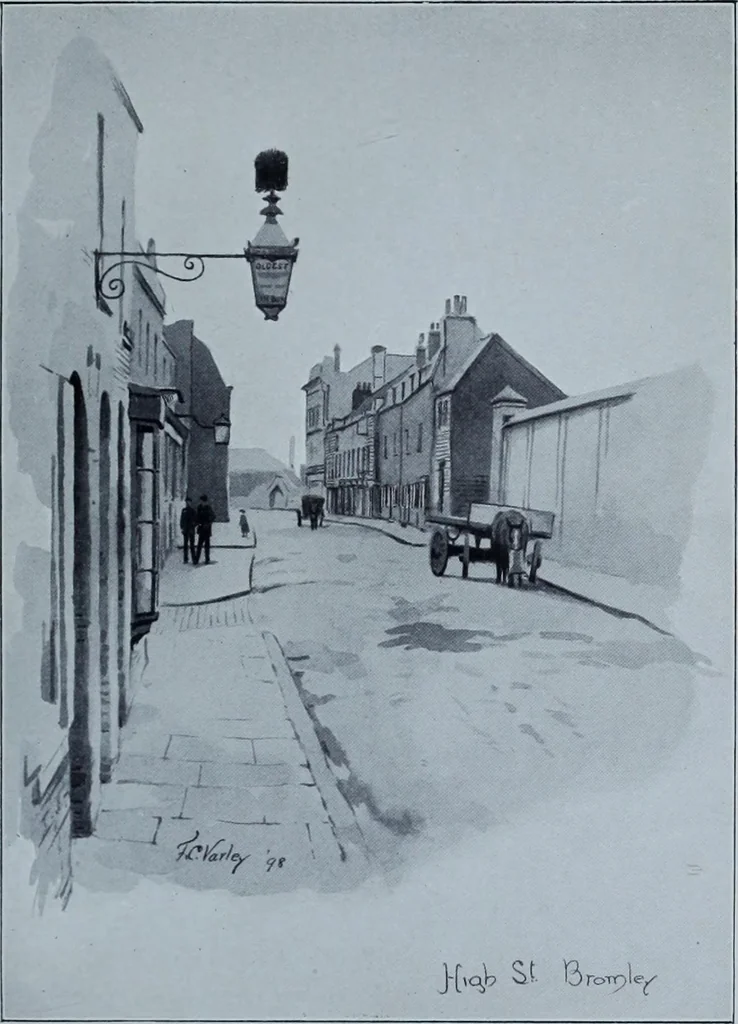 An illustration from Survey of London, 1900, leaf 164