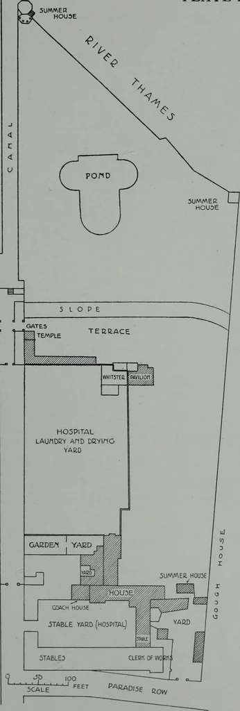 An illustration from Survey of London, 1900, leaf 128