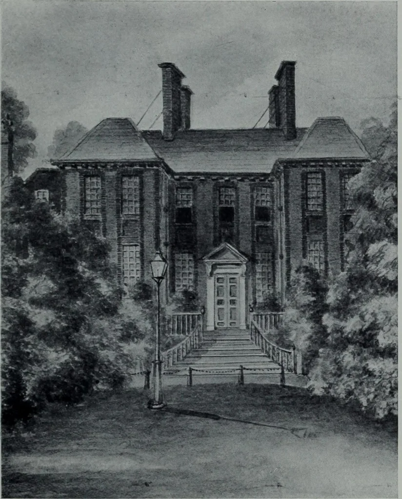 An illustration from Survey of London, 1900, leaf 138