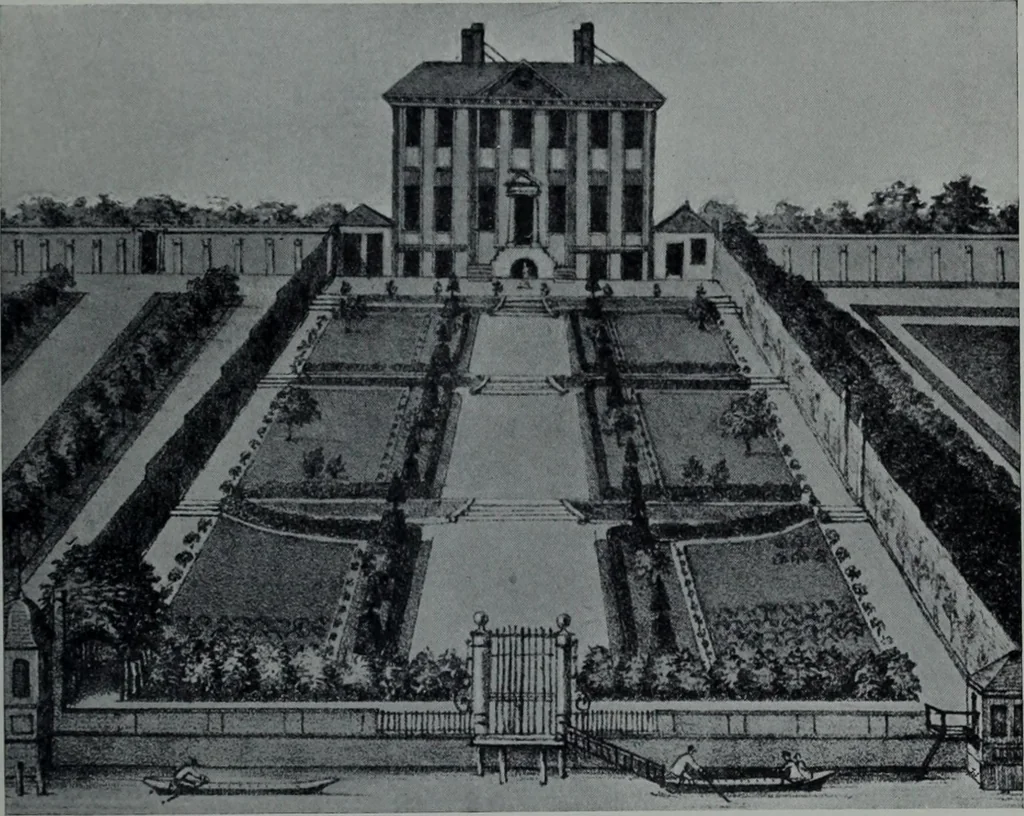 An illustration from Survey of London, 1900, leaf 140