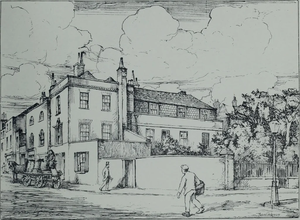 An illustration from Survey of London, 1900, leaf 144