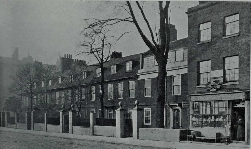 An illustration from Survey of London, 1900, leaf 160