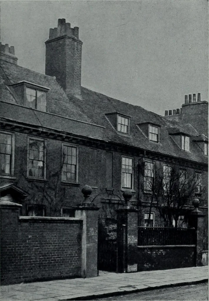 An illustration from Survey of London, 1900, leaf 168