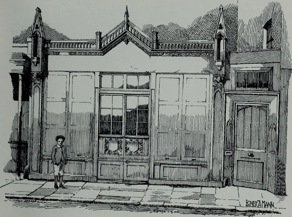 An illustration from Survey of London, 1900, leaf 172