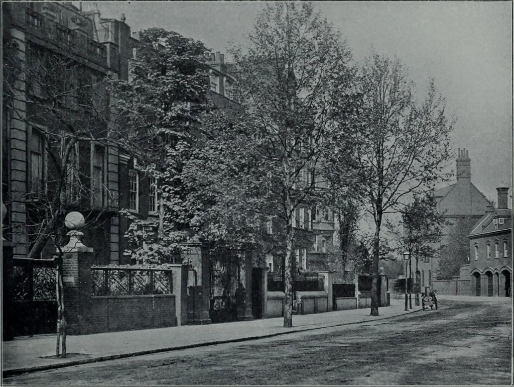 An illustration from Survey of London, 1900, leaf 174