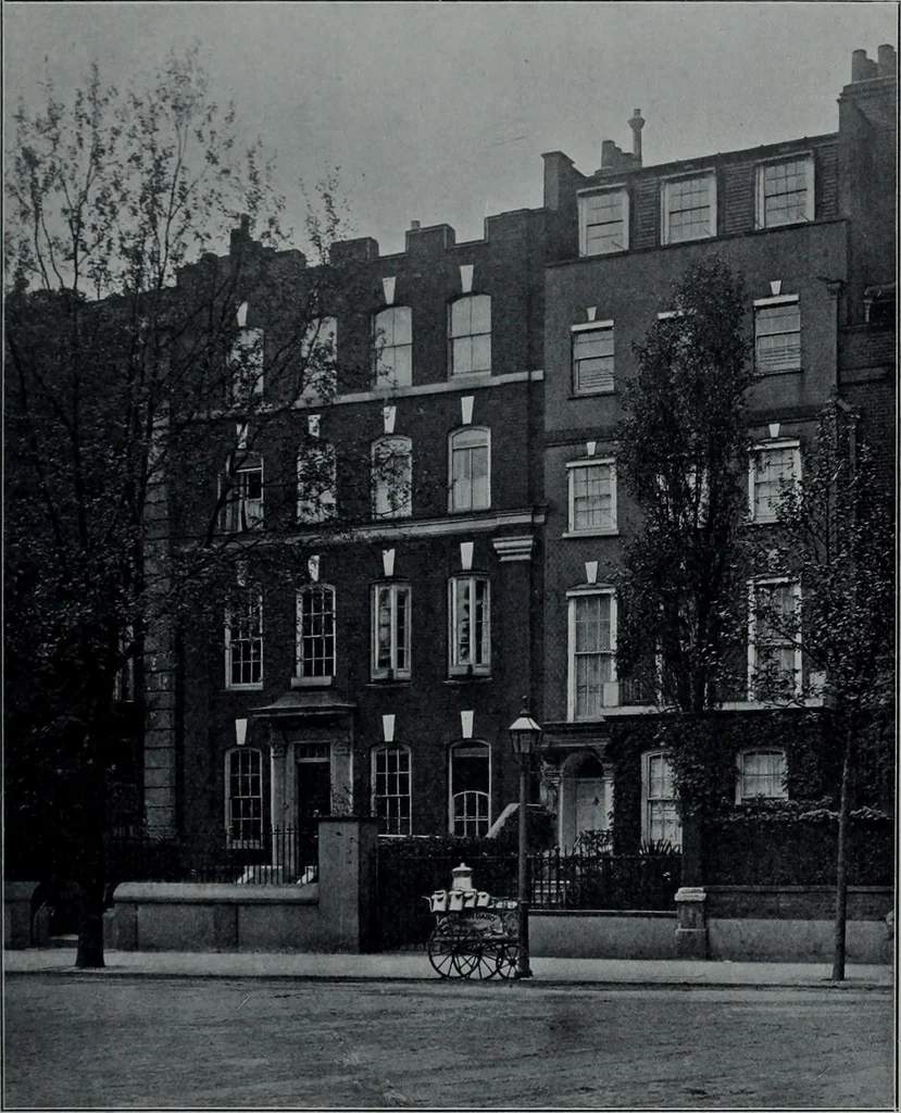 An illustration from Survey of London, 1900, leaf 180