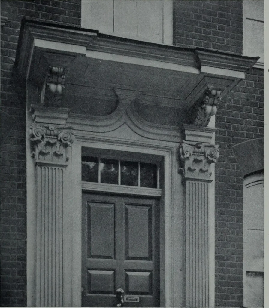 An illustration from Survey of London, 1900, leaf 198
