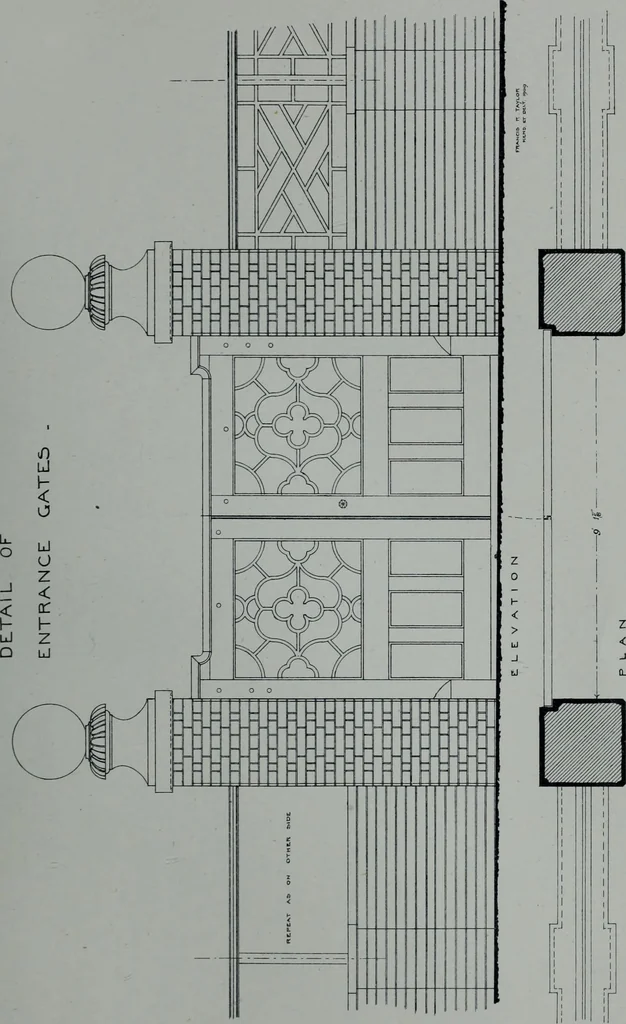 An illustration from Survey of London, 1900, leaf 228