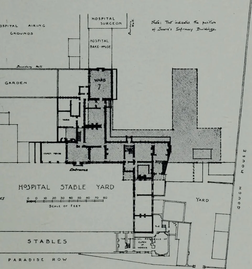 An illustration from Survey of London, 1900, leaf 26