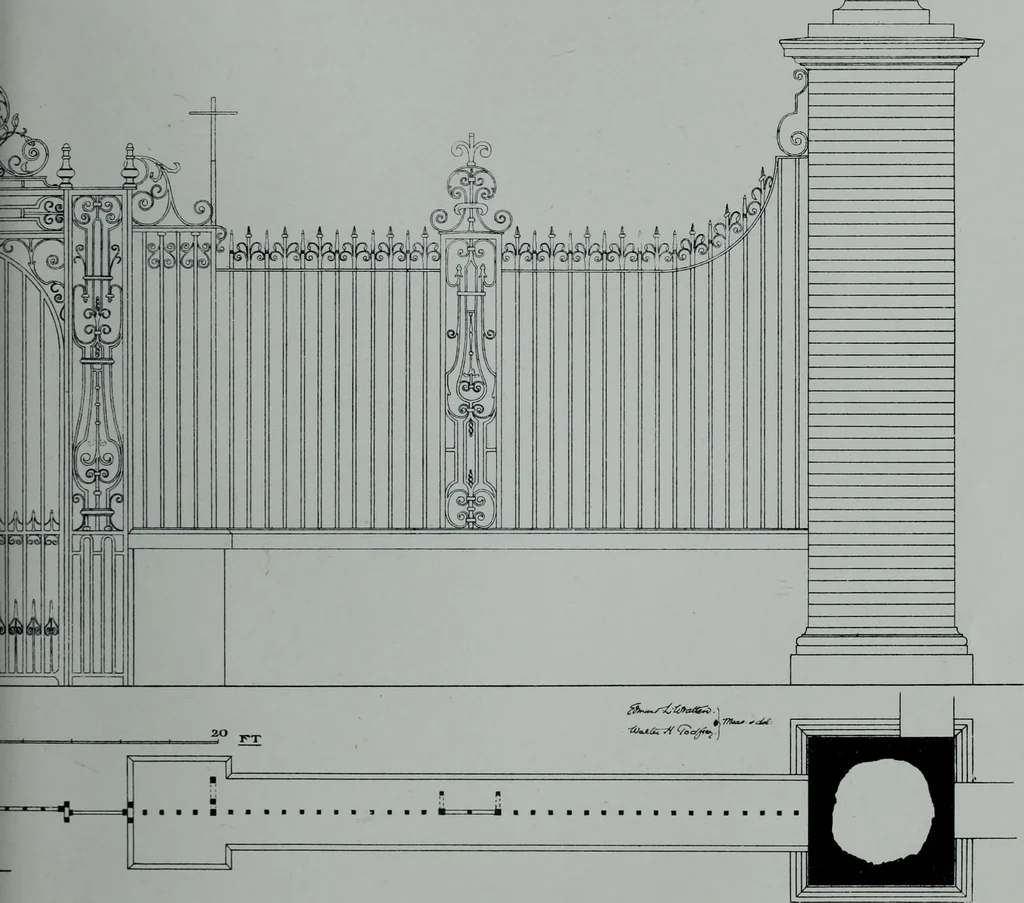 An illustration from Survey of London, 1900, leaf 274