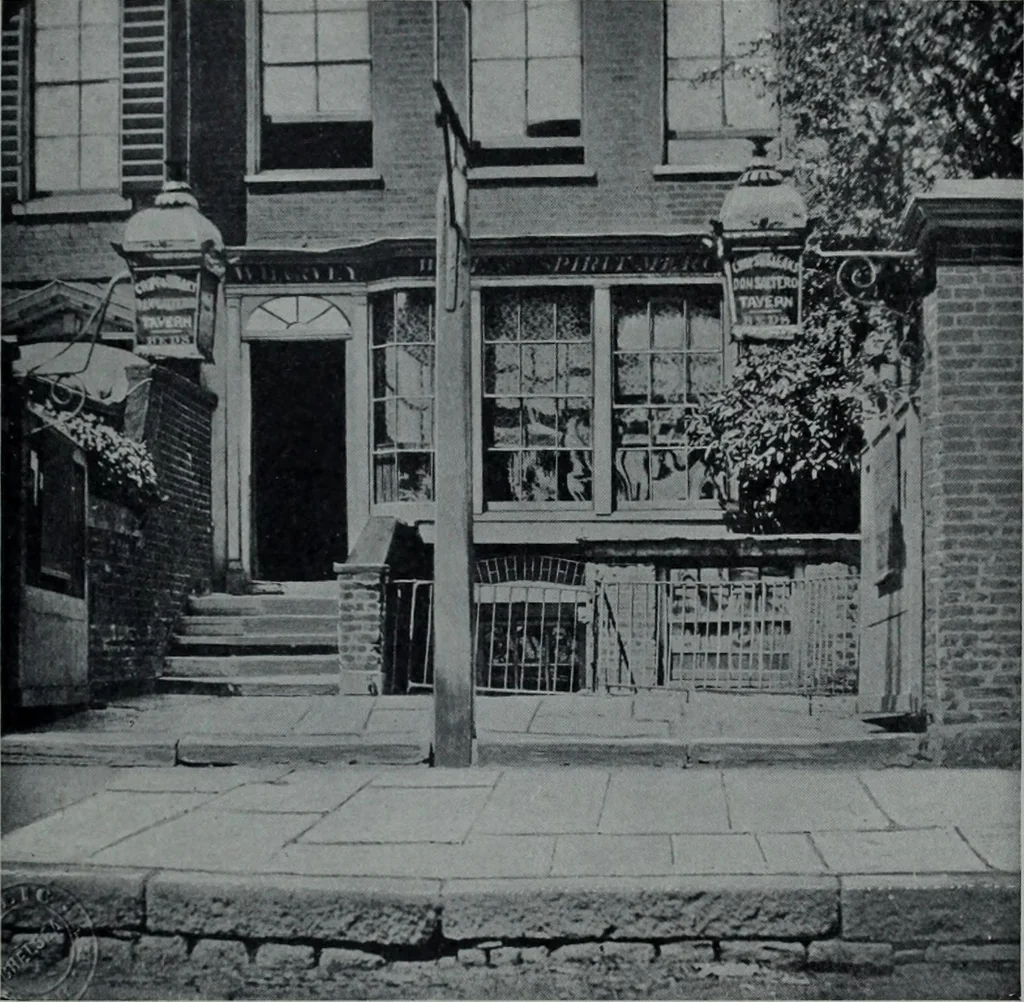 An illustration from Survey of London, 1900, leaf 298