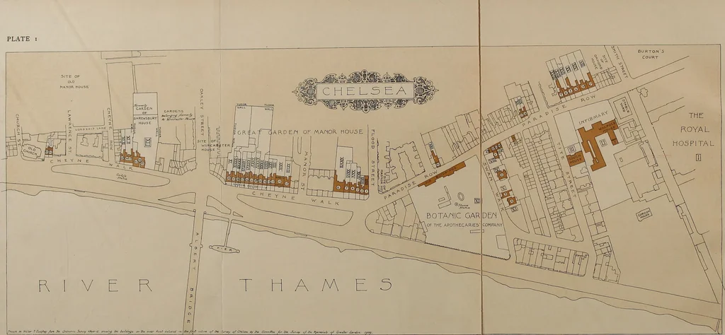 An illustration from Survey of London, 1900, leaf 5